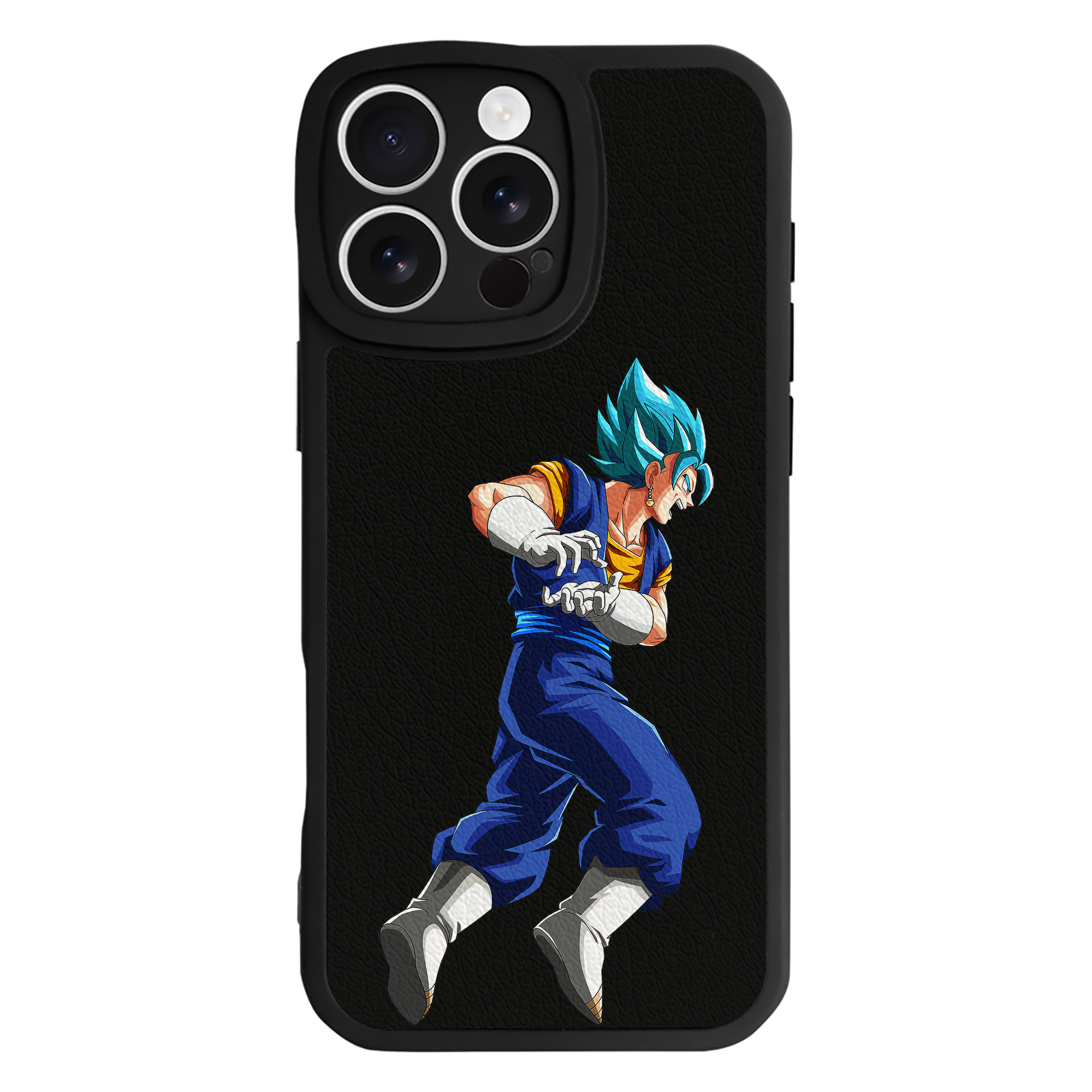 （画像用） ドラゴンボール ベジット DRAGON BALL Vegetto 【iPhone 16シリーズ対応】シリコンスマホケース（レザー調） 材質：シリコン